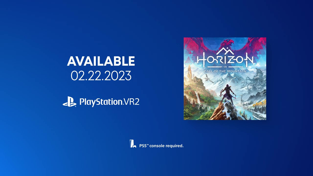 PSVR2护航大作《地平线 山之呼唤》上市宣传片 2月22日发售